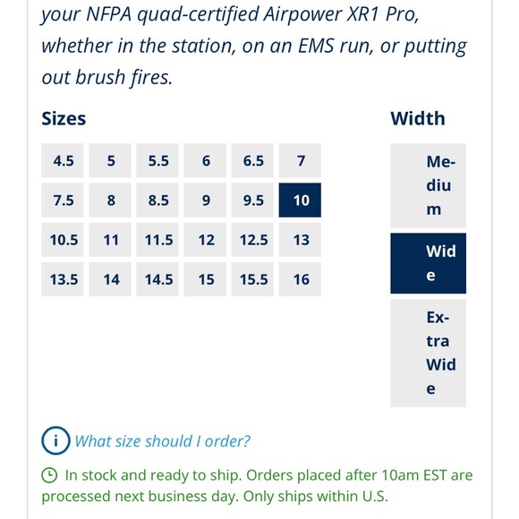 Airpower XR1 Pro Black Men's Boots - Picture 3 of 8